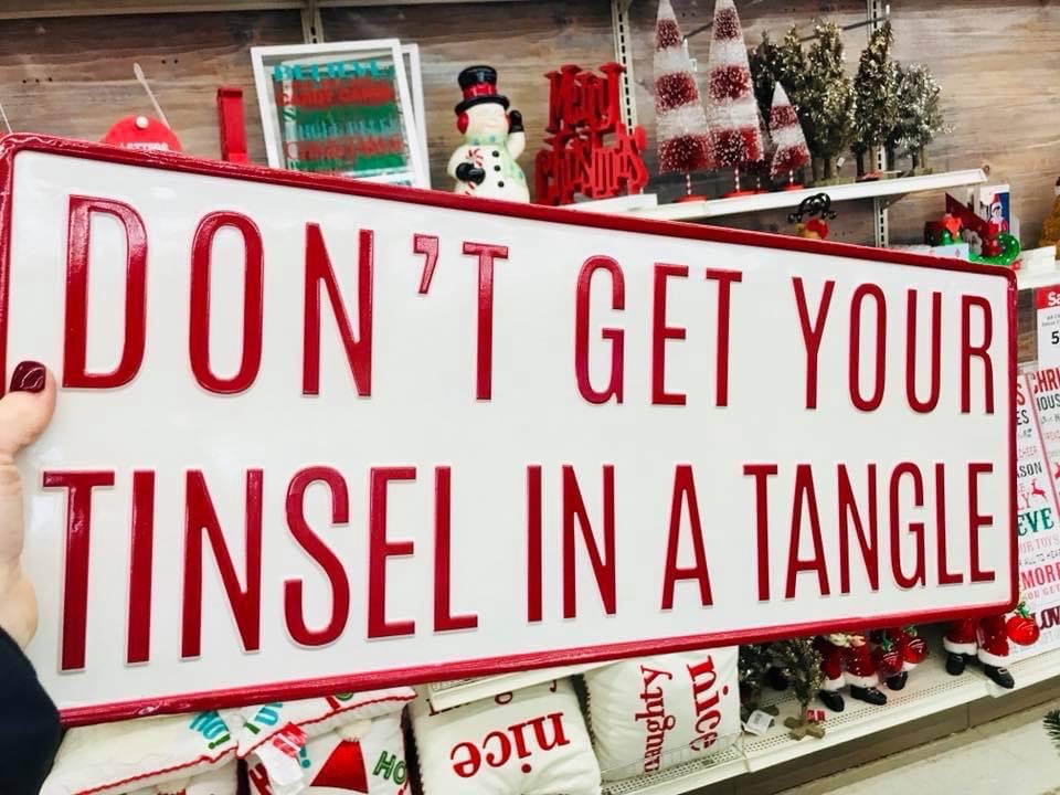 Don’t get your tinsel in a tangle!