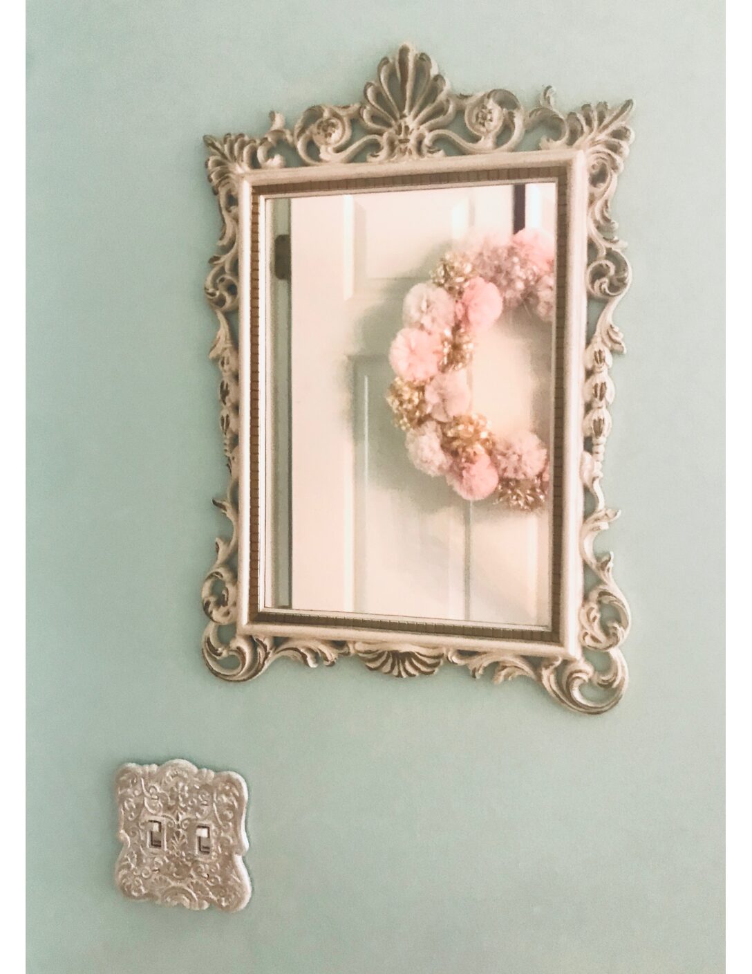 Before and After Switch Plate Makeover