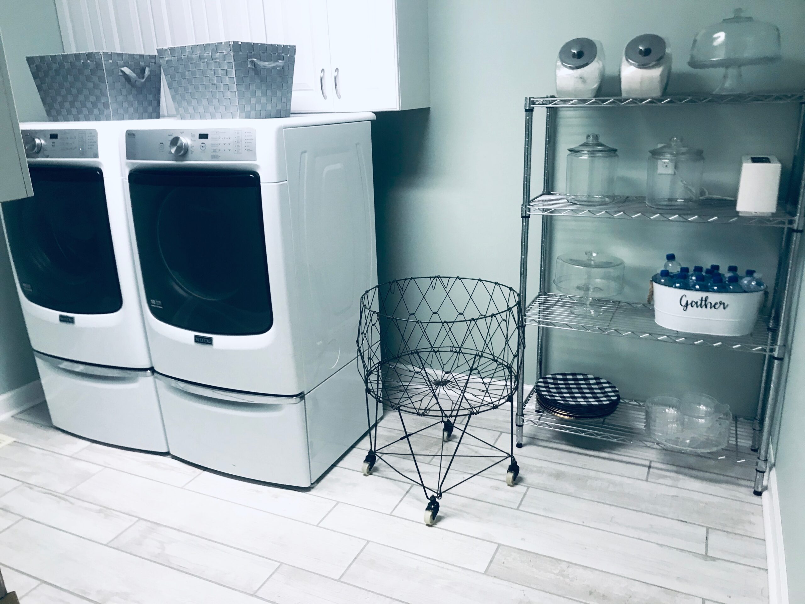 Bye Linoleum, Hello Ceramic Tile!