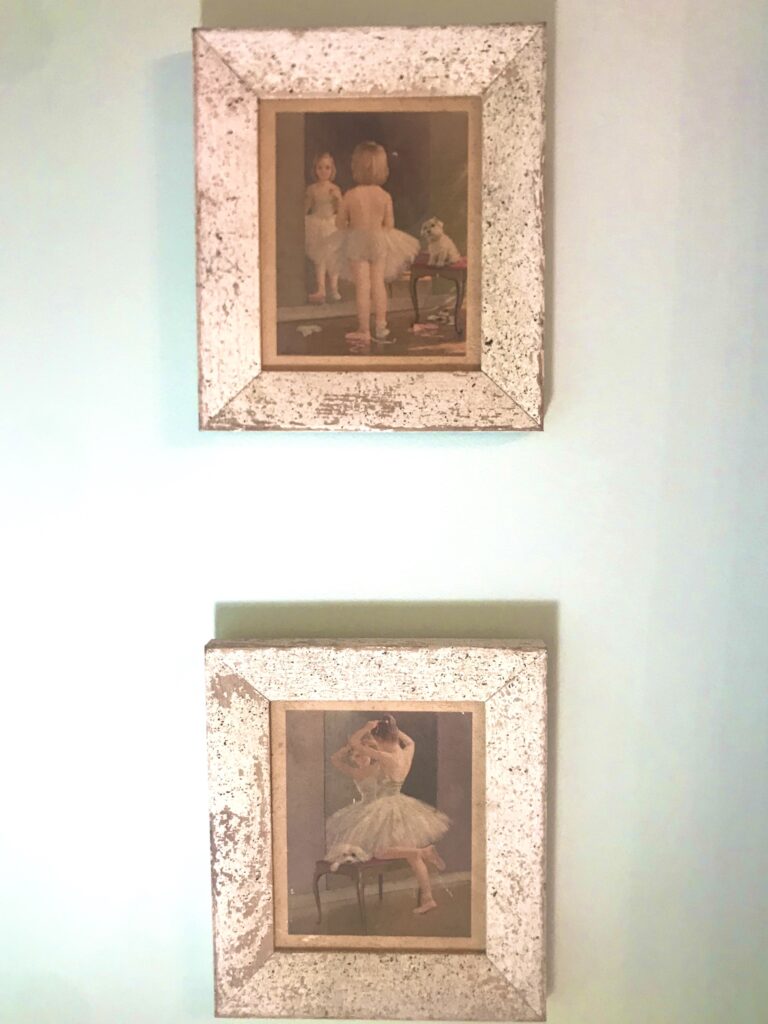 Vintage ballerina pictures.
